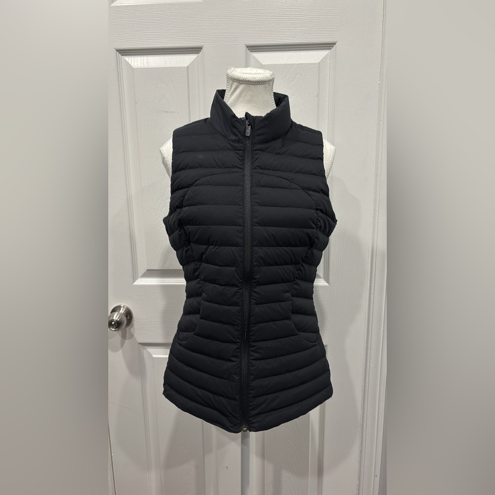 Lululemon Athletica Black Quilted Vest